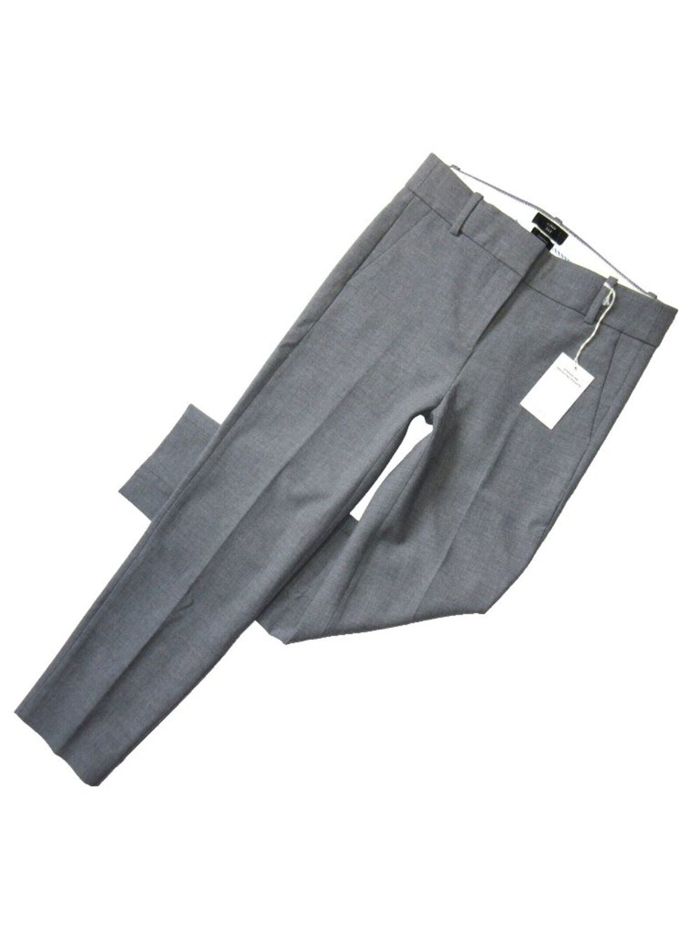 NWT J.Crew Slim Crop Cameron in Heather Graphite Four Season Stretch Pants 6